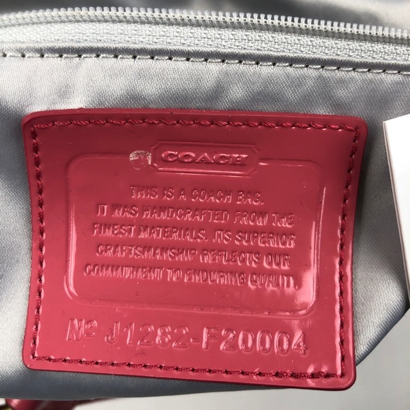 COACH Daisy Patent Leather Shoulder Bag - Picture 8 of 8